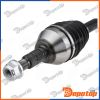 Demi-Arbre de Transmission MTM droite pour OPEL | NPW-PL-165, 17-1196